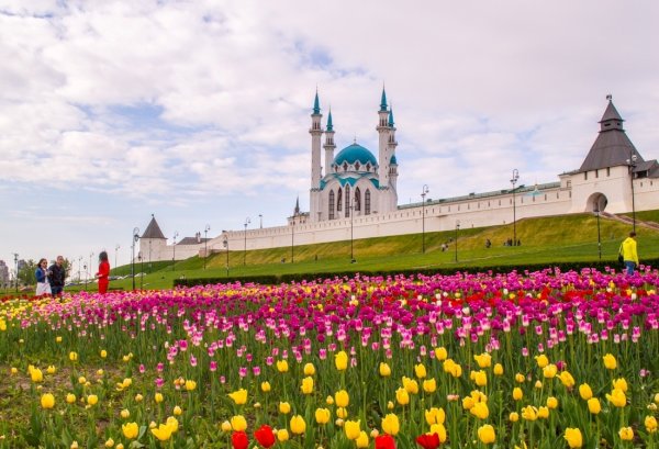Казань Кремль летом