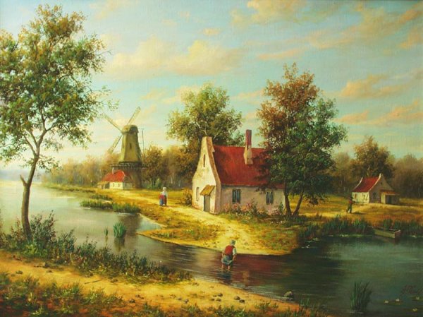 Художник Гавриченко Александр голландские мотивы