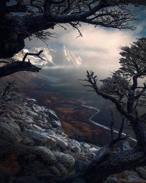 Мрачный пейзаж