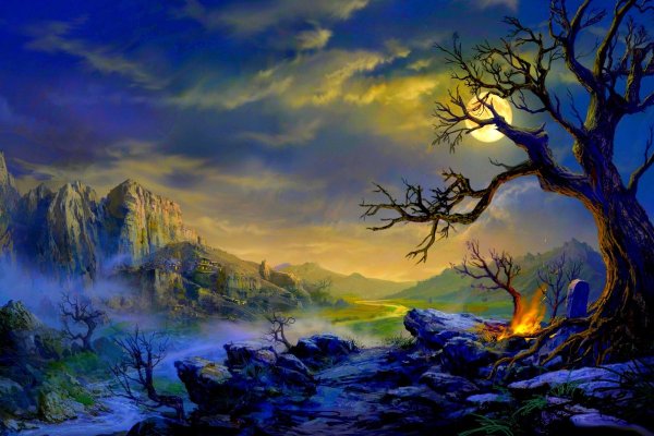 Пейзажи в стиле фэнтези