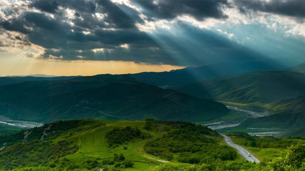 Горы Азербайджана Габала