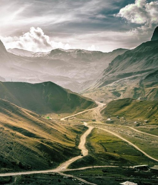 Высокие горы Азербайджана