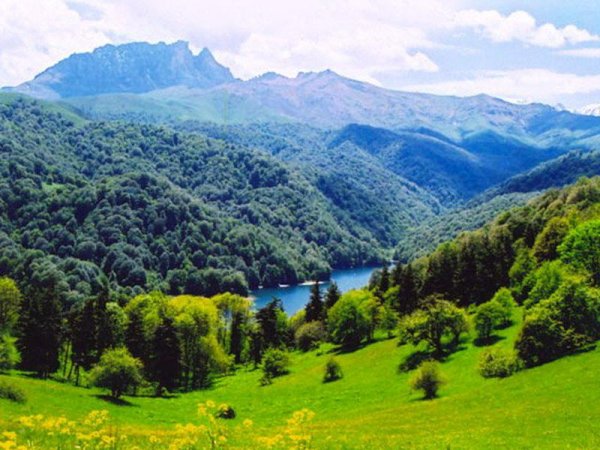 Гянджа Азербайджан горы