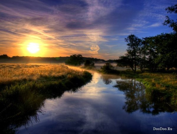 Август пейзаж