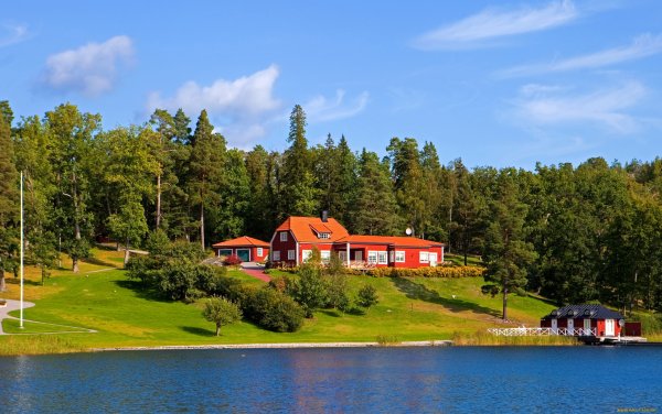 Швеция Стокгольм горы