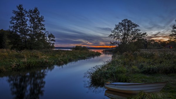 Река Торнео Швеция
