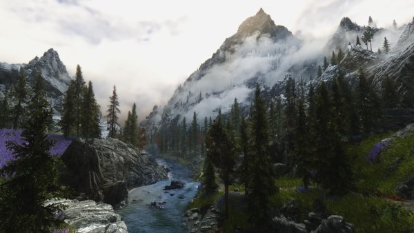 Швеция леса и горы