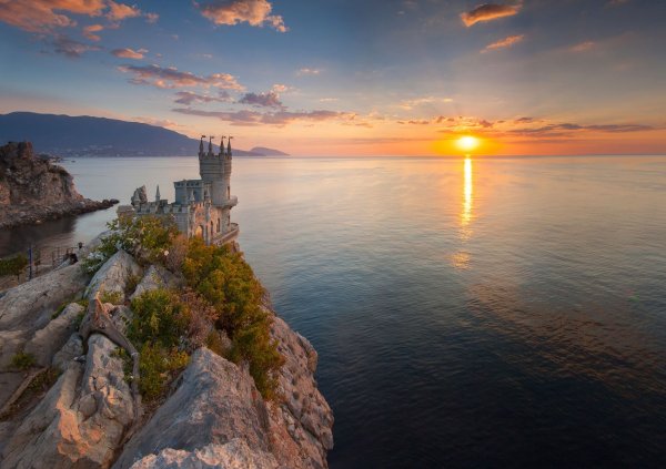 Ялта пейзажи Ласточкино гнездо