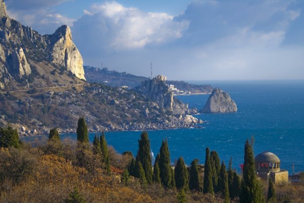 Южный берег Крыма горы и море