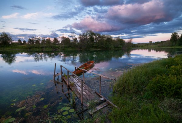 Озеро Вельское Чудовский