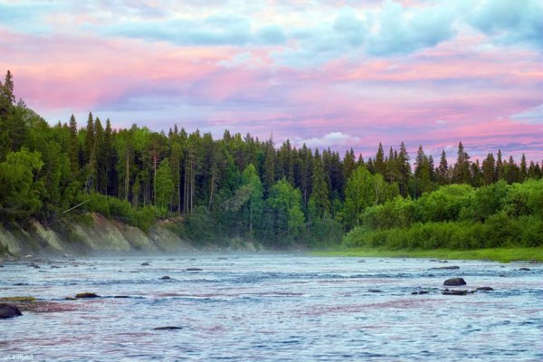 Река Северная Двина Архангельской области