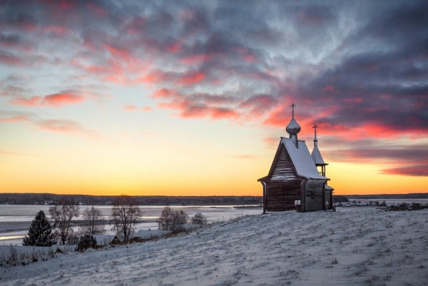 Кенозерский национальный парк Никольская часовня