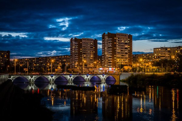 Ночной Челябинск