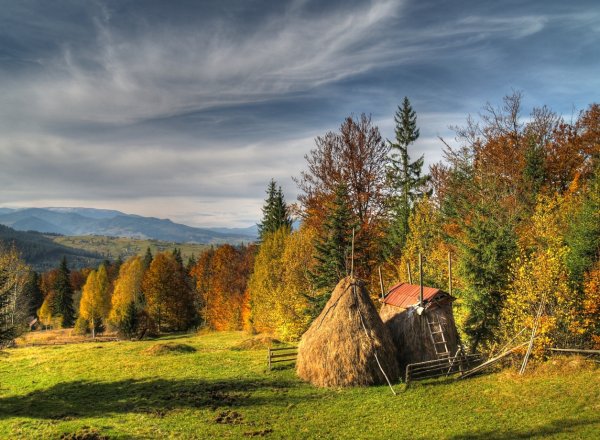 Закарпатье осенью