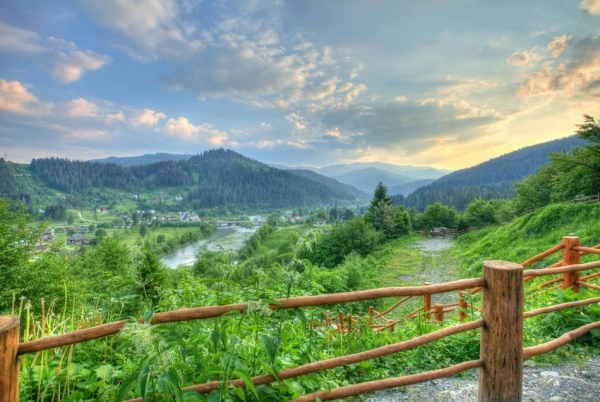 Карпатские горы Ивано Франковск