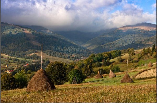 Горы Карпаты Украина