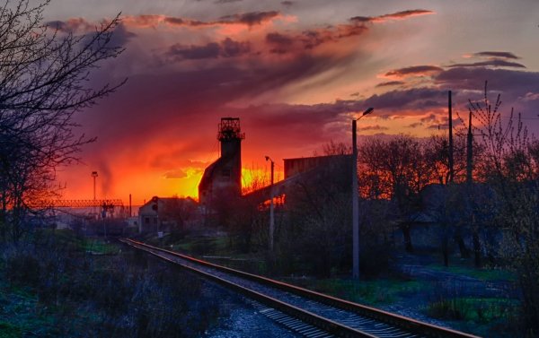 Донецк степь Терриконы