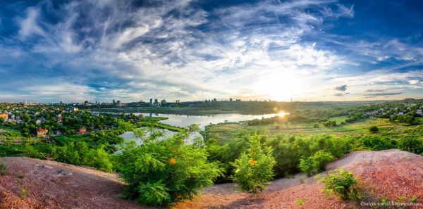 Донецкие горы Террикон Донецк