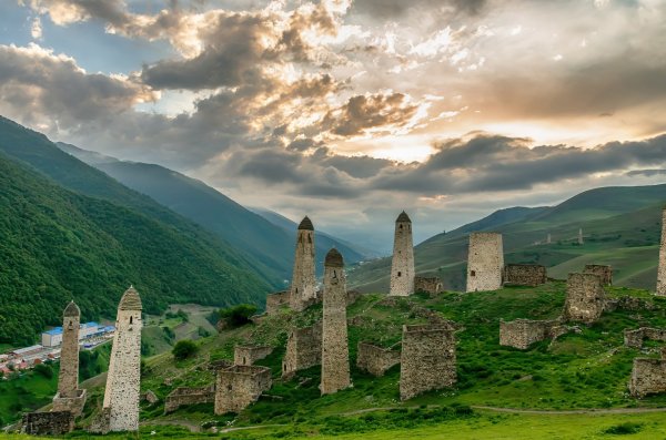 Башни Эрзи Ингушетия