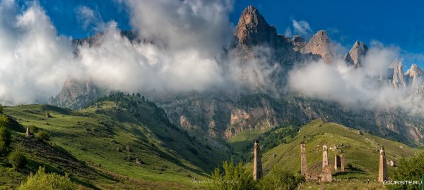 Горы Кавказа Ингушетия