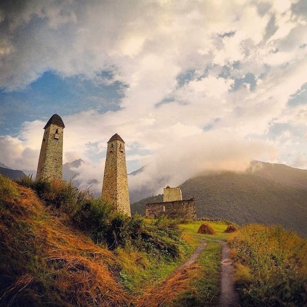 Джейрах башни Горная Ингушетия