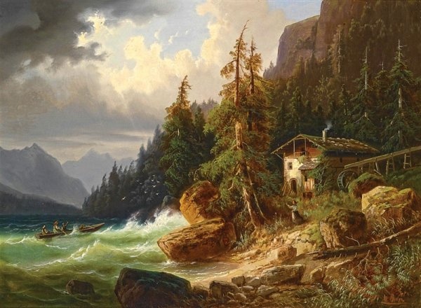 Альберт Ригер Albert Rieger 1834-1905