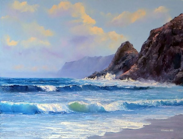 Краски осени, корейский художник Lee Sung