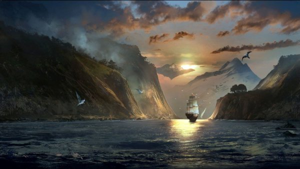 Фантастические морские пейзажи