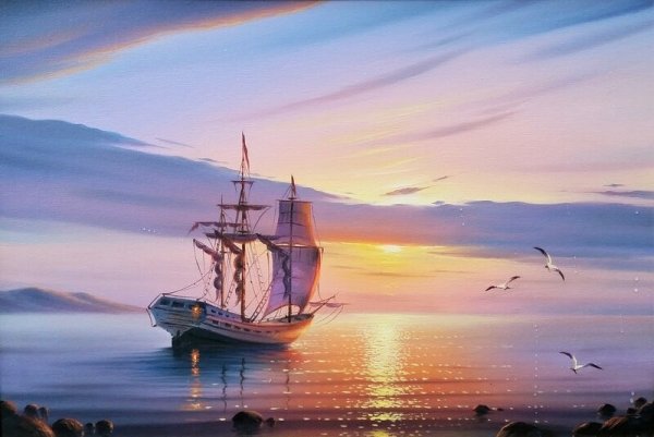 Сергей Стоев морской пейзаж