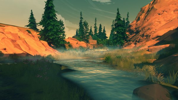 Цифровая живопись пейзаж