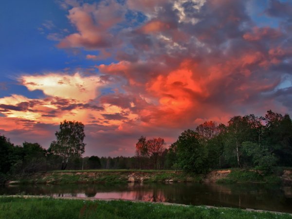 Пейзаж небо