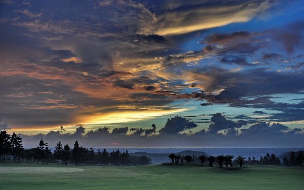 Пейзаж небо