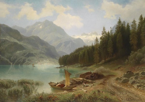 Альберт Бирштадт (Albert Bierstadt; 1830-1902)
