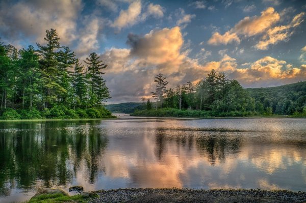 Красивая природа река