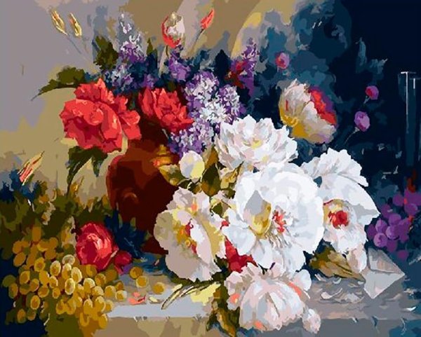 Художник Антон Горцевич картины цветы