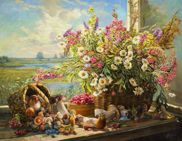 Художник натюрморт Панов Эдуард