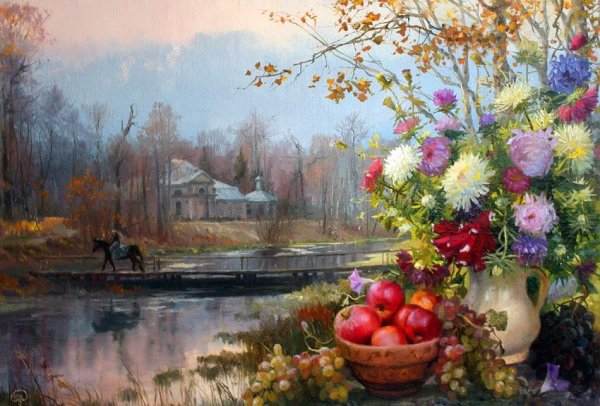 Август Владимир Жданов живопись