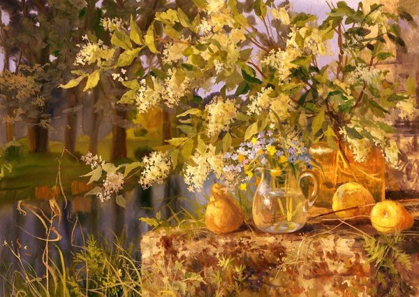 Август Владимир Жданов живопись