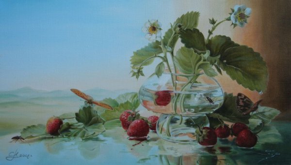 Милое лето натюрморты