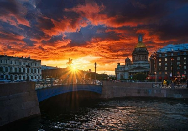 Красивые пейзажи Петербурга