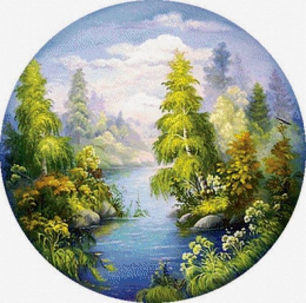 Круг в природе