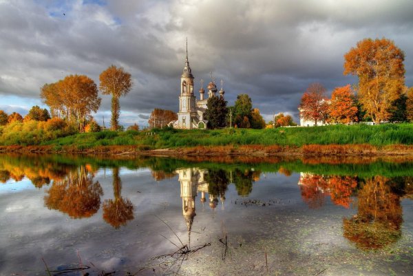 Вологда храмы осень