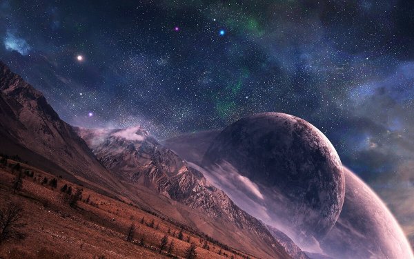 Фантастические пейзажи