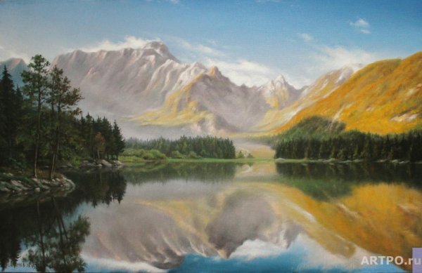 Панорамные пейзажи маслом