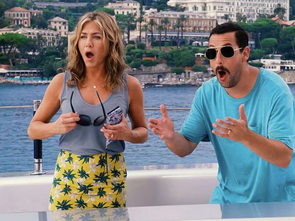 Адам Сэндлер и Дженнифер Энистон