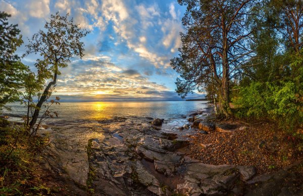 Онежское озеро Ленинградская область