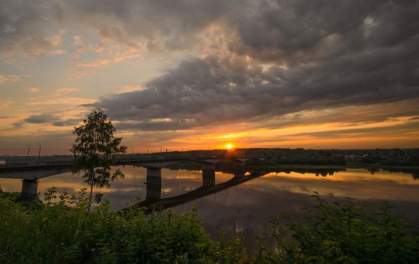 Река Вятка Киров