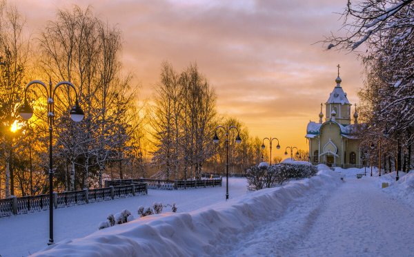 Киров Вятка зимой