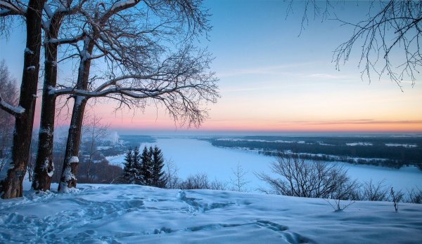 Киров Вятка зимой