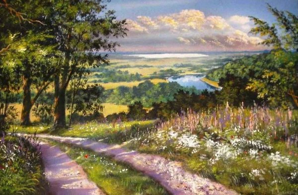 Ольга Дарчук осенний пейзаж